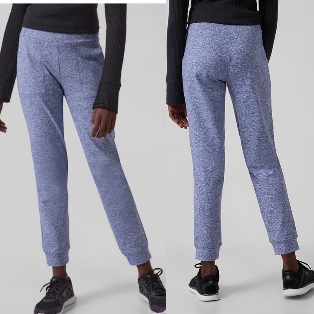 Athleta Girl Softluxe Blue Jogger Size 12 Large